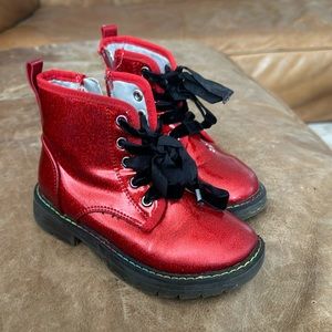 Kids Ruby Red, sparkle boots